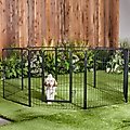 Frisco Ultimate Outdoor Lightweight Heavy Duty Steel Metal Playpen, 36-in