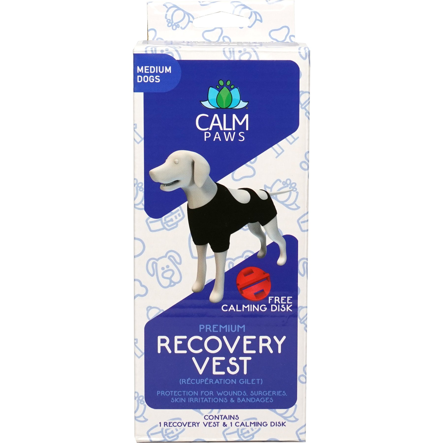 CALM PAWS Calming Recovery Dog Vest Medium Chewy