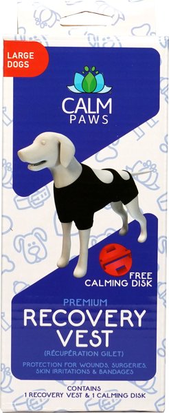 CALM PAWS Calming Recovery Dog Vest, Large slide 1 of 9