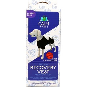 CALM PAWS Calming Recovery Dog Vest, X-Large