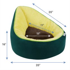 Frisco Avocado Cat & Dog Bed slide 2 of 7