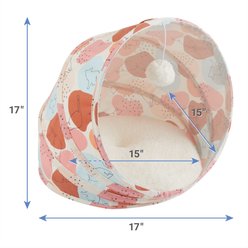 Frisco Foldable Canopy Cat Bed, Calico Cat slide 2 of 7