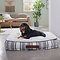 Frisco Farmhouse Rectangular Bolster Dog Bed, Large