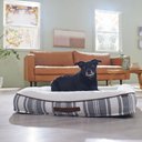 Frisco Farmhouse Rectangular Bolster Pillow Dog Bed with Removable Cover, X-Large