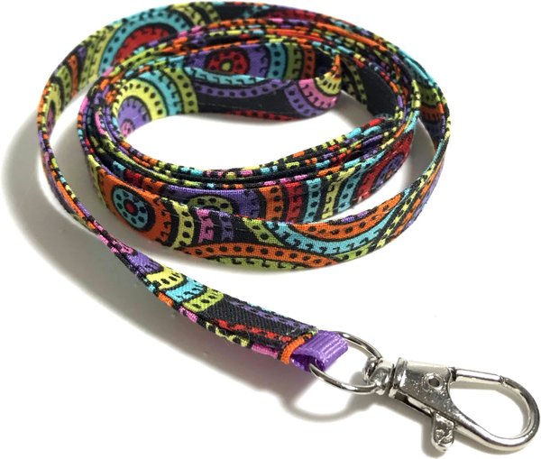 Discontinued - THE WELL DRESSED CHICK Rainbow Circles Duck Leash ...