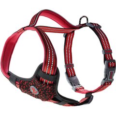 DOCO VARIO Chest Plate Dog Harness, Red, Medium