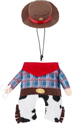 Show full view: Frisco Front Walking Cowboy Dog & Cat Costume, XXX-Large slide 4 of 8