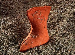 Litterbox.com Hemp Sock Cat Toy, Orange slide 2 of 4