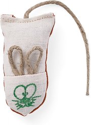 Litterbox.com Hemp Mouse Cat Toy, Orange