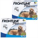 Frontline Plus Flea & Tick Spot Treatment for Medium Dogs, 23-44 lbs, 12 Doses (12-mos. supply)