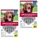 K9 Advantix II Flea & Tick Spot Treatment for Dogs, over 55 lbs, 12 Doses (12-mos. supply)