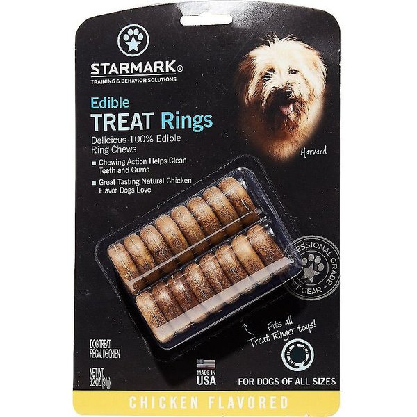 Starmark Edible Rings 1" Dog Treats