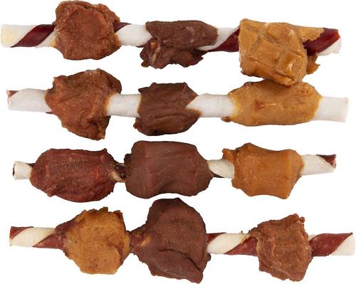 Show full view: Good 'n' Fun Triple Flavor Kabobs Chicken, Duck & Chicken Liver Dog Chews, 18 count, bundle of 2 slide 5 of 8