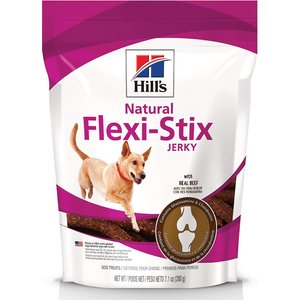 Hill's Natural Flexi-Stix Beef Jerky Dog Treats, 7.1-oz bag, bundle of 2