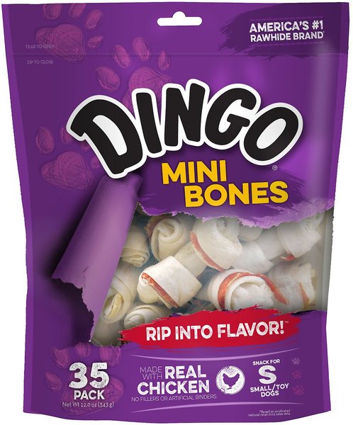 Dingo Meat in the Middle Rawhide Bones for Large Dogs 