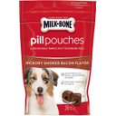 Milk-Bone Pill Pouches Hickory Smoked Bacon Flavor Dog Treats, 6-oz bag, bundle of 2