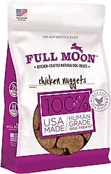 Full Moon Chicken Nuggets Grain-Free Dog Treats, 12-oz bag, bundle of 2