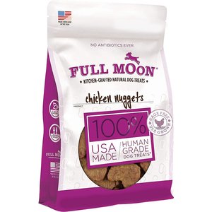 Full Moon Chicken Nuggets Grain-Free Dog Treats, 12-oz bag, bundle of 2