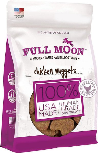 Full Moon Chicken Nuggets Grain-Free Dog Treats, 12-oz bag, bundle of 3 slide 1 of 6