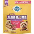 Pedigree Mini Jumbone Real Beef Flavor Dog Treats, 70 count