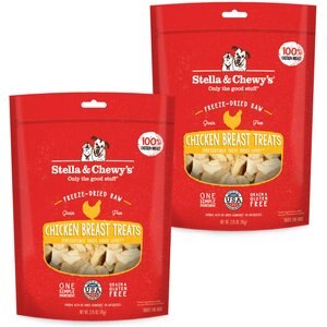 Stella & Chewy's Beef Heart Freeze-Dried Raw Dog Treats