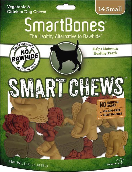 SmartBones Small Smart Chews Grain-Free Dog Treats, 28 count slide 1 of 4