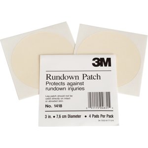 3M Rundown Patch Horse Bandage, 3-in, 4 count
