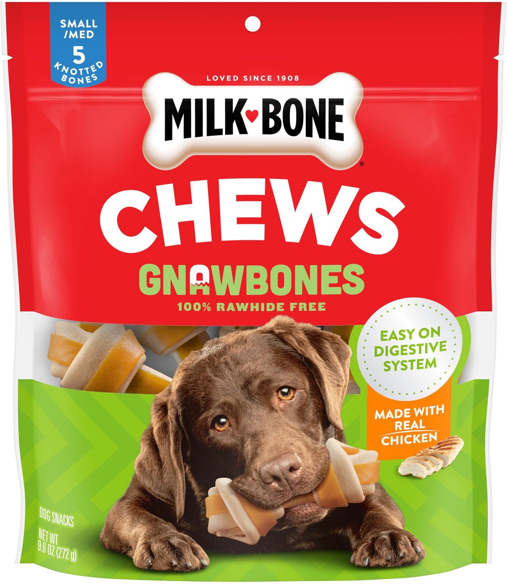 "Milk-Bone Puffs Chicken & Cheddar Flavors Crunchy Dog Treats, Medium"