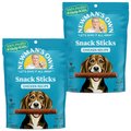 Newman's Own Snack Sticks Chicken Recipe Grain-Free Dog Treats, 5-oz bag, bundle of 2