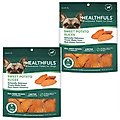 RUFFIN' IT Healthfuls Sweet Potato Slices Dog Treats, 16-oz bag, bundle of 2