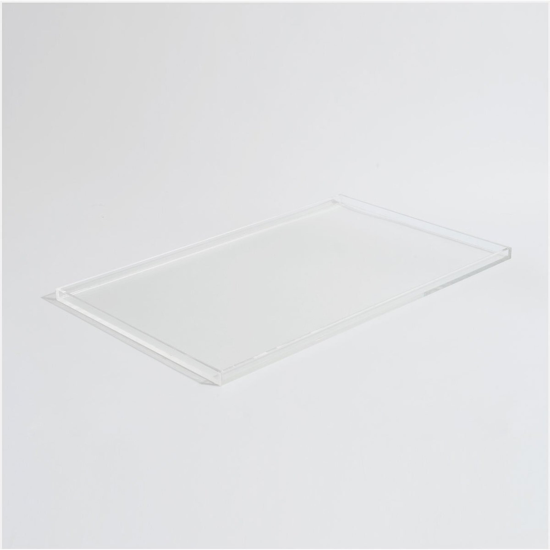 Hiddin Overflow Dog Feeder Tray, Clear, Medium