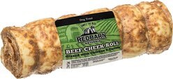 Redbarn Glazed Beef Cheek Roll Dog Chew, Large, bundle of 2