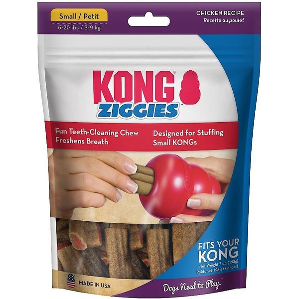 Kong Easy Treat - Dog Toy Kong Filler Training Treats for Dogs - 8 Oz (Pack  of 4 - Peanut Butter) with Recipe Card by Raptor Bros