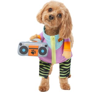 Frisco Front Walking 80s Retro Kid Dog & Cat Costume, Small