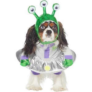 Frisco Front Walking Alien Dog & Cat Costume, X-Small