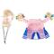 Show in main carousel: Frisco Front Walking Cheerleader Dog & Cat Costume, Medium slide 6 of 10