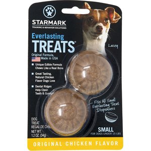 Starmark Everlasting Chicken Flavored Dog Treats, Small, 4 count