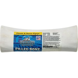 Redbarn Large Cheese n' Bacon Filled Bones Dog Treats, 2 count