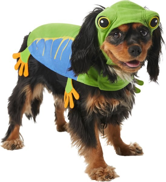 Frisco Frog Dog & Cat Costume, X-Large slide 1 of 8
