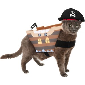 Frisco Pirate Ship Dog & Cat Costume, Small
