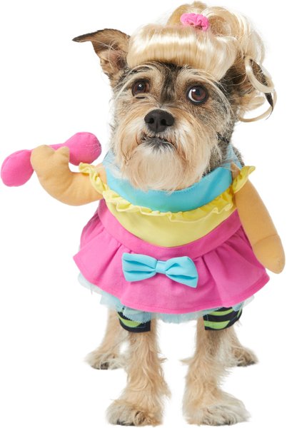 Frisco Front Walking Workout Girl Dog & Cat Costume, X-Small slide 1 of 10