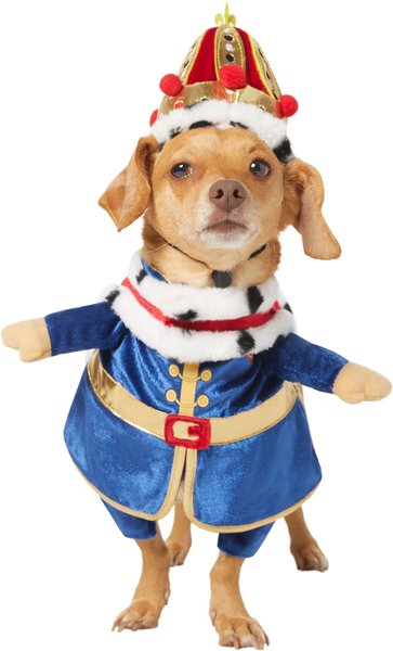 Frisco Front Walking Royal King Dog & Cat Costume, X-Small slide 1 of 10