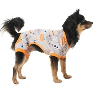 Frisco Spooky Printed Dog & Cat Jersey PJs, X-Small