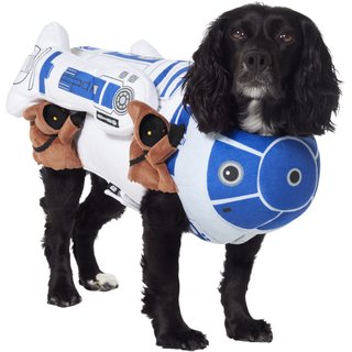 STAR WARS R2-D2 & Jawas Dog & Cat Costume, Medium slide 1 of 5