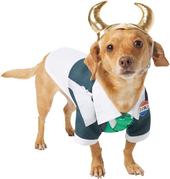 Marvel 's Loki President Dog & Cat Costume, X-Small slide 1 of 6