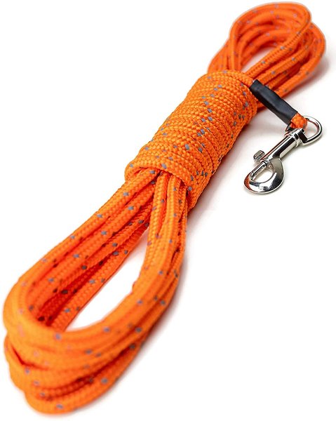 Mighty Paw Check Cord Dog Leash, 30-ft slide 1 of 9