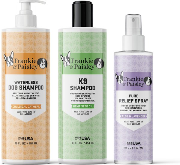 Discontinued FRANKIE & PAISLEY Essential Dog Grooming Bundle