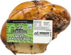 Redbarn Naturals Meaty Knuckle Bones Dog Treats, 3 count
