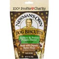 Newman's Own Turkey & Sweet Potato Formula Heart Shaped Treat Dog Treats, 10-oz bag, bundle of 2