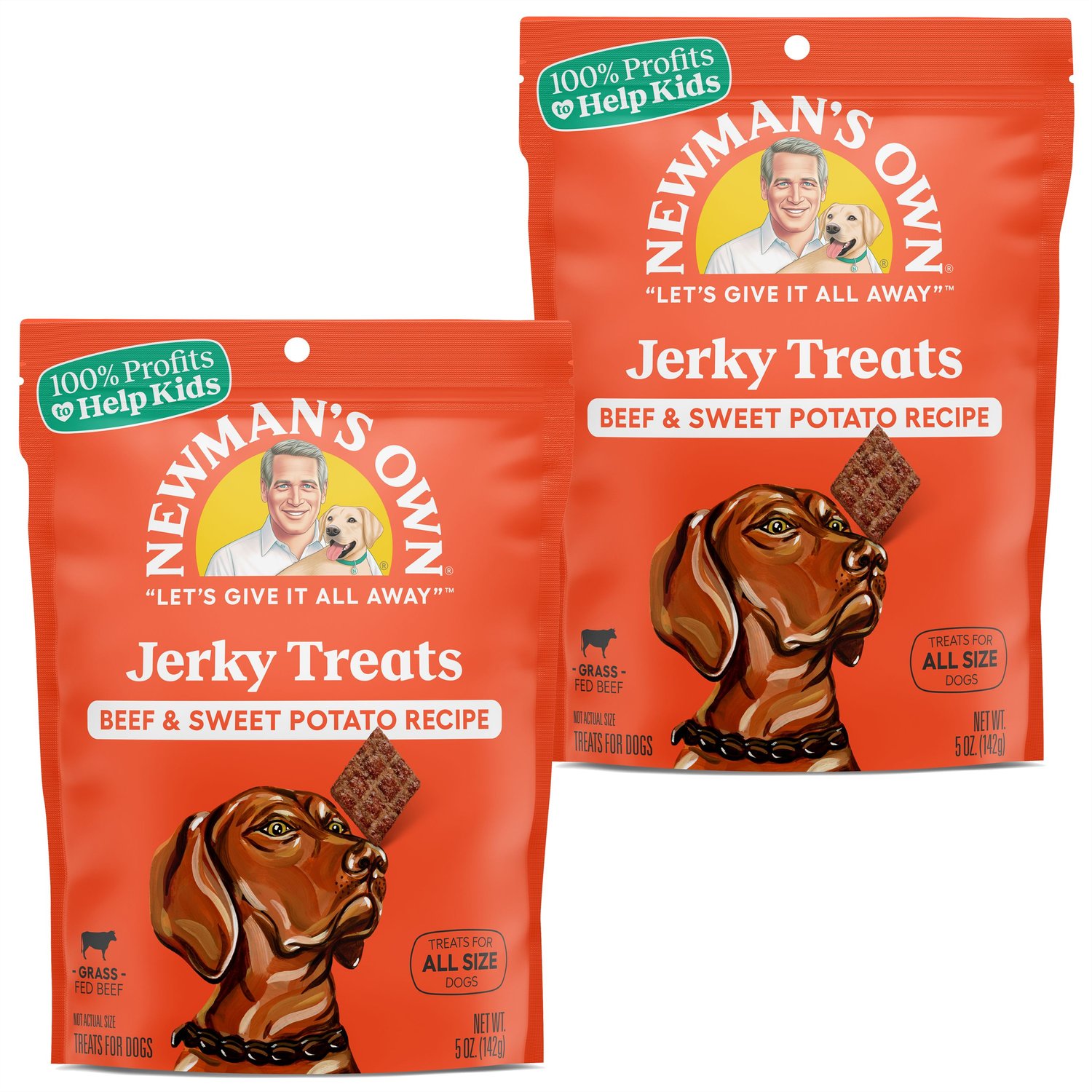 newman's own jerky treats for dogs